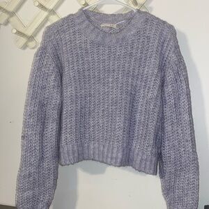 Women’s L A Hearts Cropped Sweater